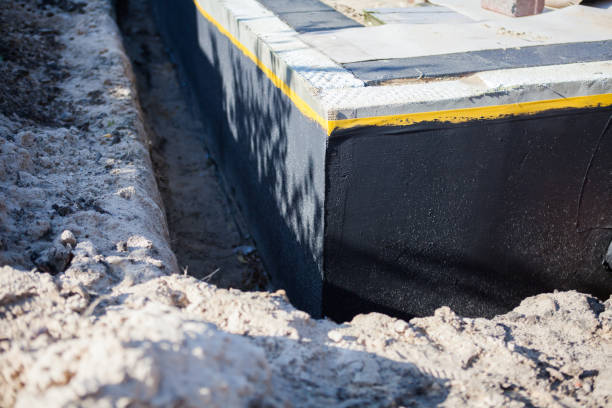 SJ Waterproofing Pros completing home waterproofing near Brownstown, IN